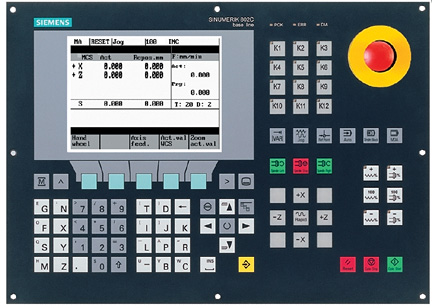 802C Controller - Siemens Company - NABAT Co - PANEL of controller