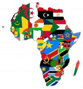 نقشه قاره آفرقا و کشورهای افریقایی - نبات