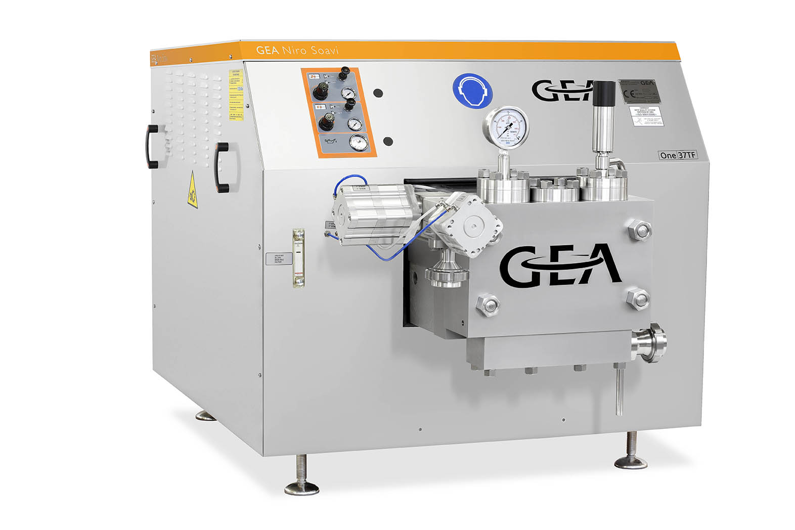 هموژنایزر - هموژنایزر GEA - دستگاه هموژنایزر - شرکت GEA - GEA Niro Soavi - شرکت گ.آ - homogenizer - GEA homogenizer - One37TF