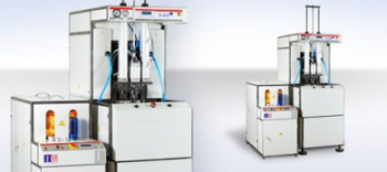 UPF-10 - باد کن - دستگاه باد کن - نیمه اتوماتیک - باد کن نیمه اتوماتیک - بادکن پت تکنولوژی - پت تکنولوژی - بطری پت - پت - blow molding machine - PET - PET technologies -