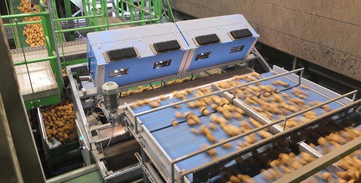 FPS 2400-سورتر FPS 2400-دستگاه سورتینگ FPS 2400-سورتینگ سیب‌زمینی-potato sorting machine-Tomra sorting machine-