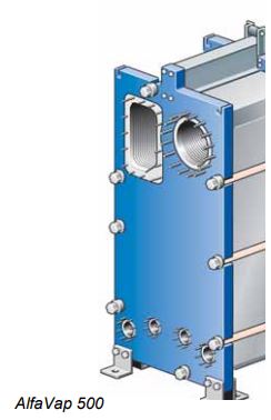 AlfaVap 500 -مبدل حرارتی صفحه‌ای AlfaVap 500 -مبدل حرارتی صفحه‌ای آلفالاوال-مبدل حرارتی-اواپراتور-تبخیرکننده-Alfalaval plate heat exchanger-frame and plate heat exchanger-